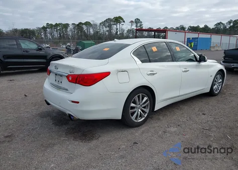 2017 Infiniti Q50 3.0T Premium z USA, uszkodzony, nr VIN JN1EV7AP4HM735955